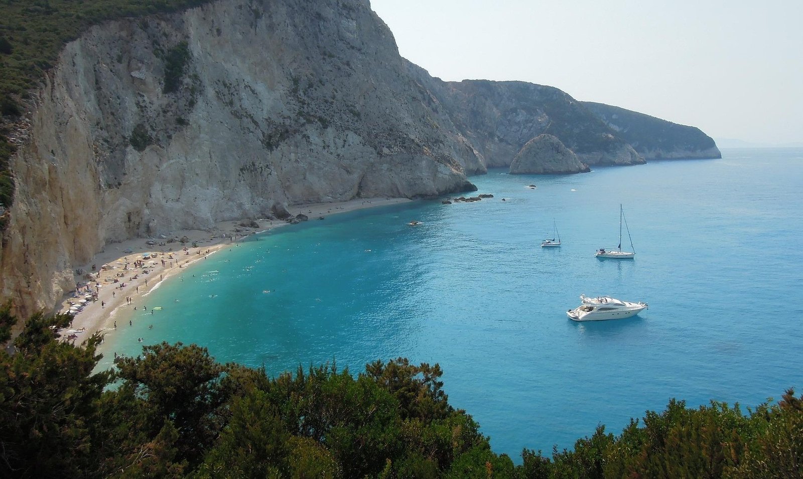 Lefkada Lefkas varen kristalhelderwater zeilen