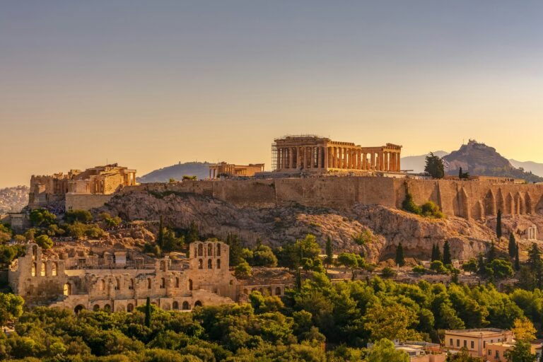 Golfen en wijn proeven in Athene